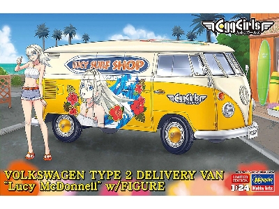 Volkswagen Type 2 Delivery Van "lucy Mcdonnell" With Figure - zdjęcie 1
