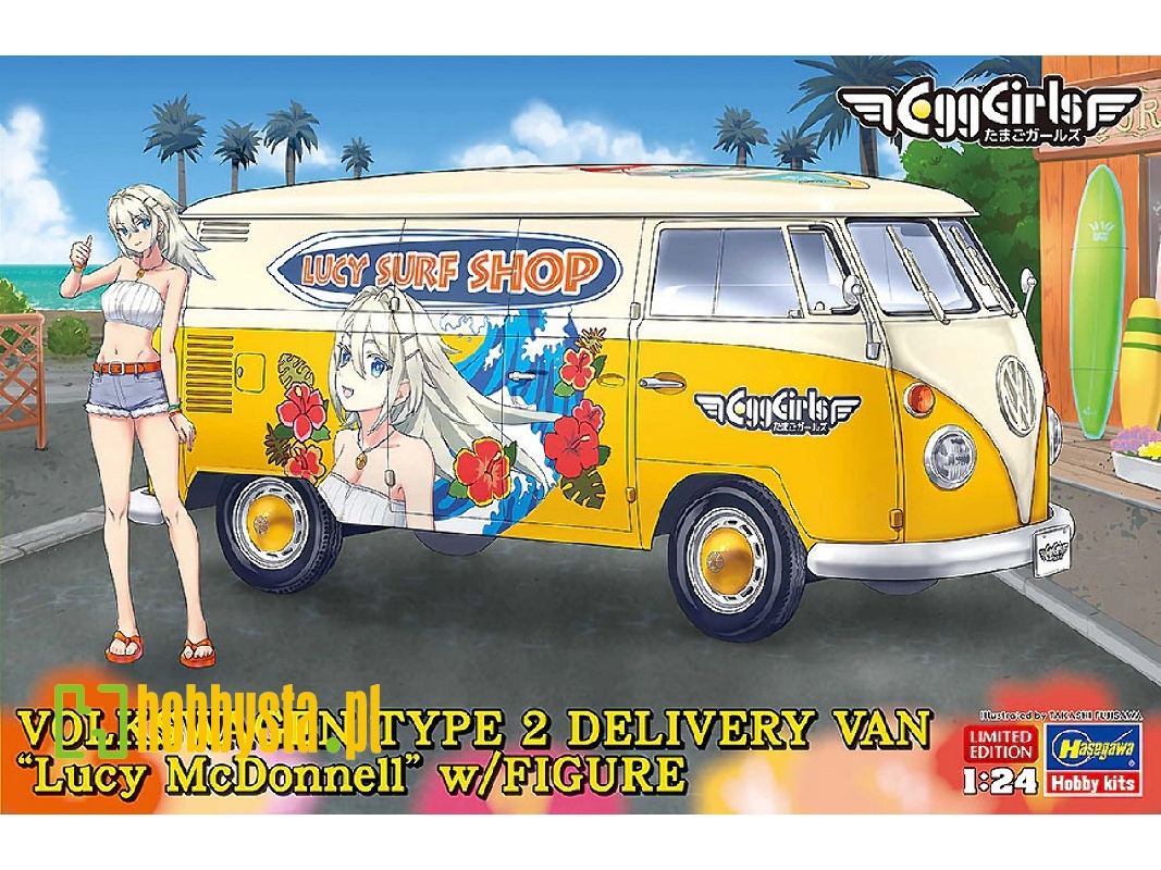 Volkswagen Type 2 Delivery Van "lucy Mcdonnell" With Figure - zdjęcie 1