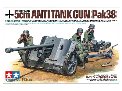 German 5 Cm Anti Tank Gun Pak 38 - zdjęcie 1