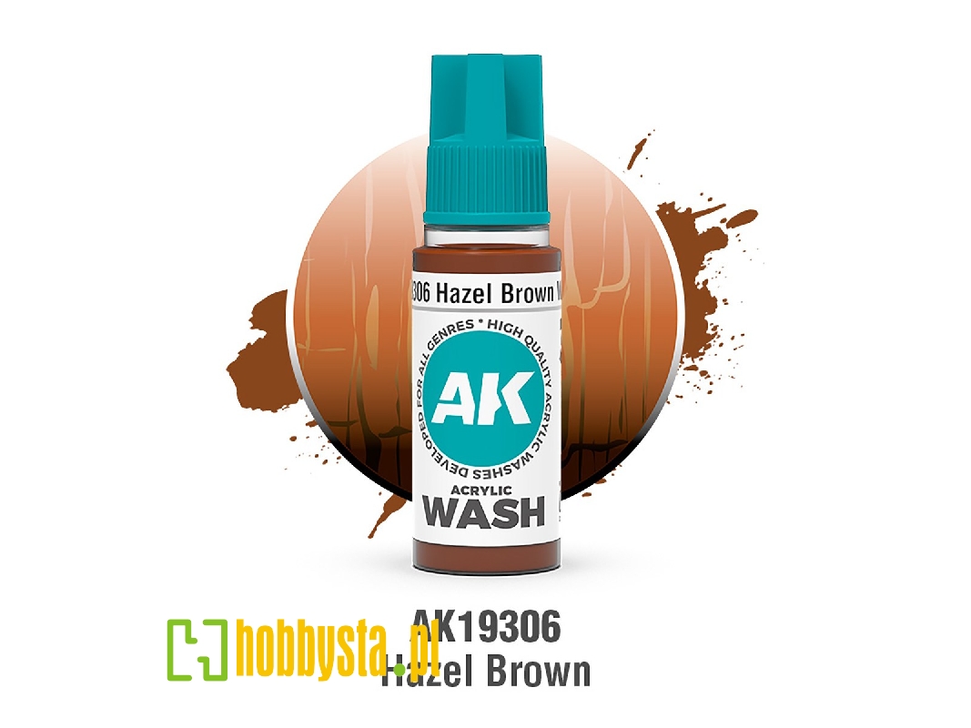 Ak19306 Hazel Brown Wash - zdjęcie 1