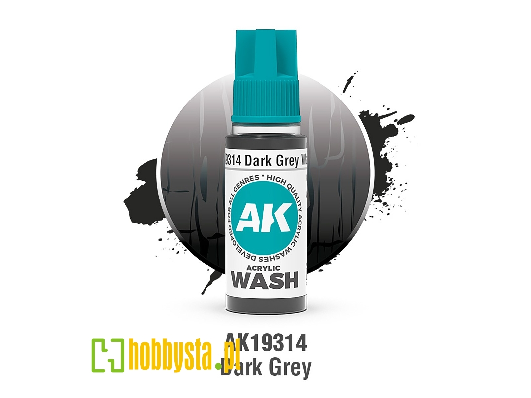 Ak19314 Dark Grey Wash - zdjęcie 1