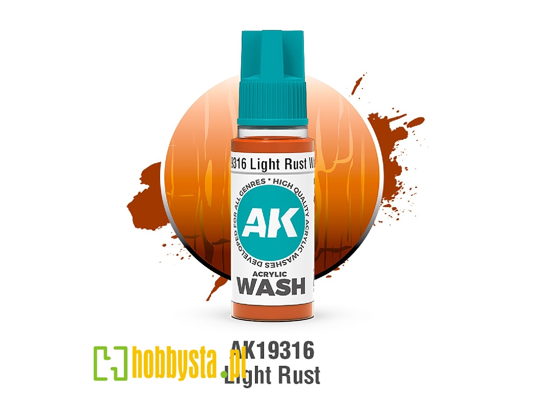 Ak19316 Light Rust Wash - zdjęcie 1