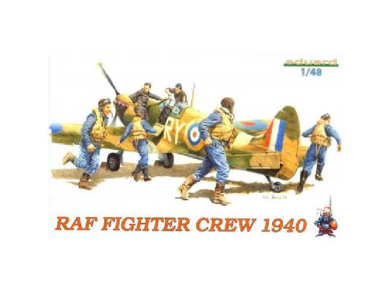  RAF FIGHTER CREW 1940 1/48 - figurki - zdjęcie 1
