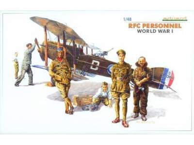  RFC Personnel WWI 1/48 - figurki - zdjęcie 1