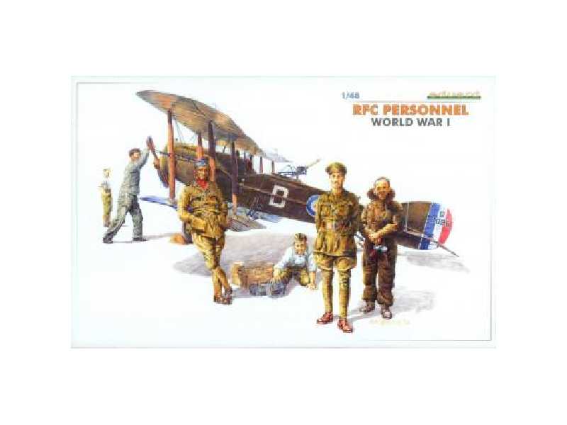 RFC Personnel WWI 1/48 - figurki - zdjęcie 1 RFC Personnel WWI 1/48 - figurki - zdjęcie 1