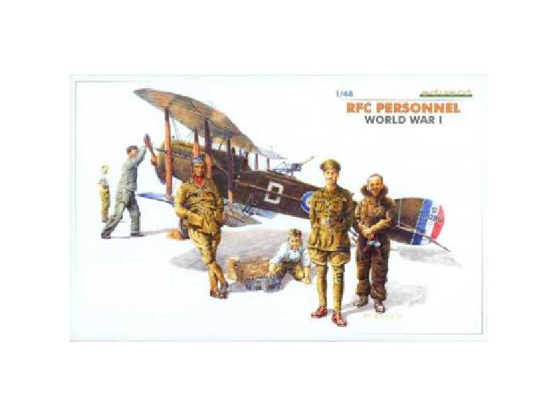  RFC Personnel WWI 1/48 - figurki - zdjęcie 1