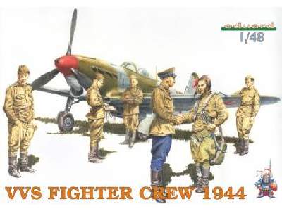  VVS Fighter Crew 1944 1/48 - figurki - zdjęcie 1