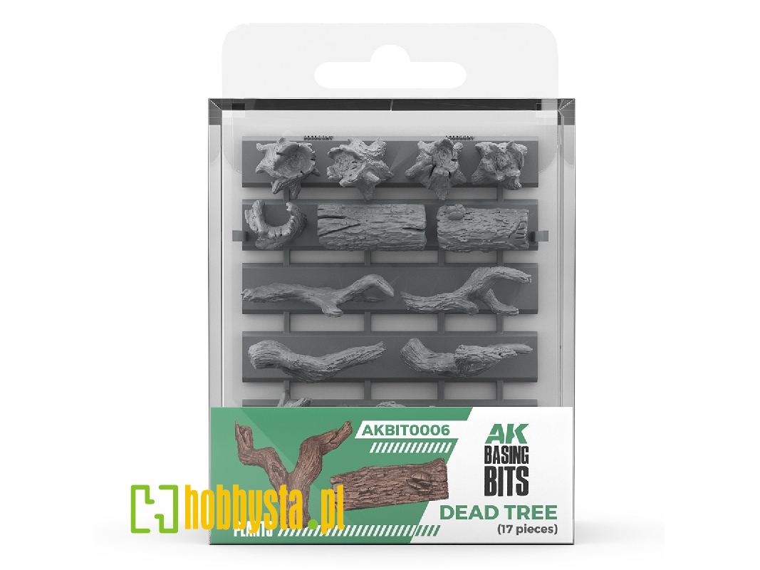 Dead Tree - Basing Bits (3d-printed / 17 Pcs) - zdjęcie 1
