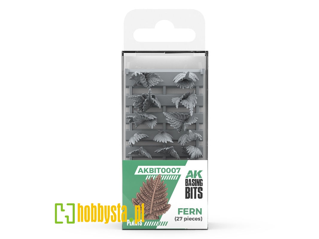Fern - Basing Bits (3d-printed / 25 Pcs) - zdjęcie 1