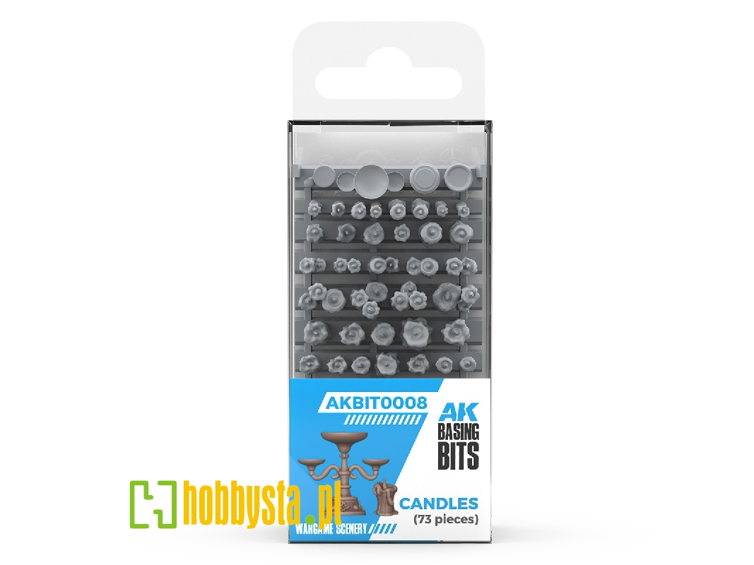 Candles - Basing Bits (3d-printed / 73 Pcs) - zdjęcie 1