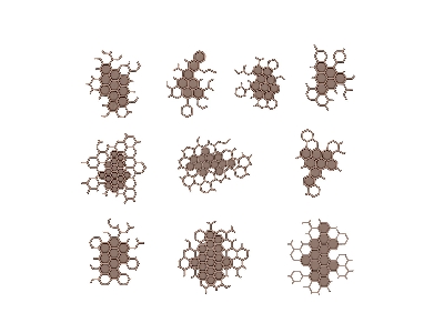 Portal Fx - Basing Bits (3d-printed / 10 Pcs) - zdjęcie 2