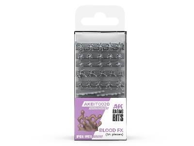 Blood Fx - Basing Bits (3d-printed / 54 Pcs) - zdjęcie 1