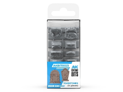 Tombstones - Basing Bits (3d-printed / 14 Pcs) - zdjęcie 1