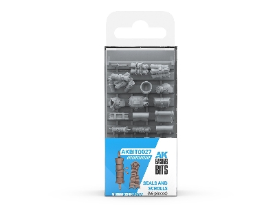 Seals And Scrolls (3d-printed / 46 Pcs) - zdjęcie 1