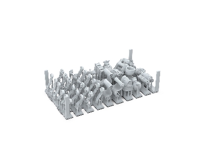 Seals And Scrolls (3d-printed / 46 Pcs) - zdjęcie 3