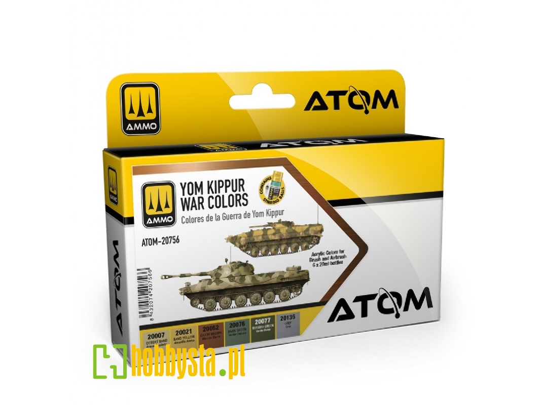 Atom-20756 Yom Kippur War Colors Set - zdjęcie 1