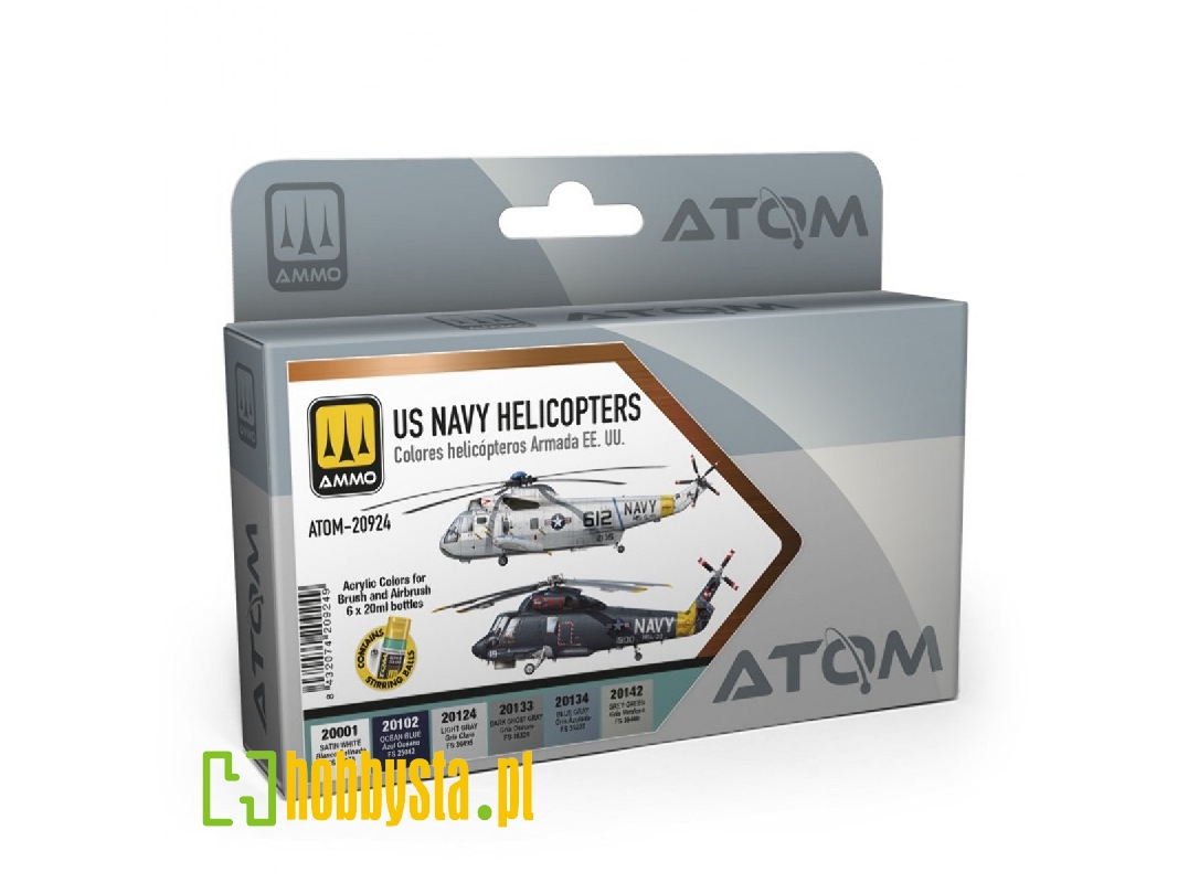 Atom-20924 Us Navy Helicopters Set - zdjęcie 1