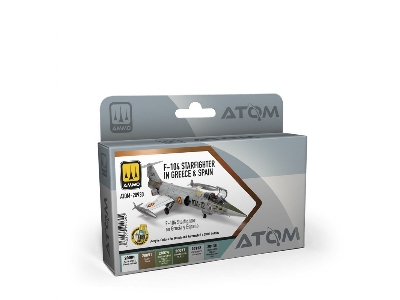 Atom-20930 F-104 Starfighter In Greece And Spain Set - zdjęcie 1