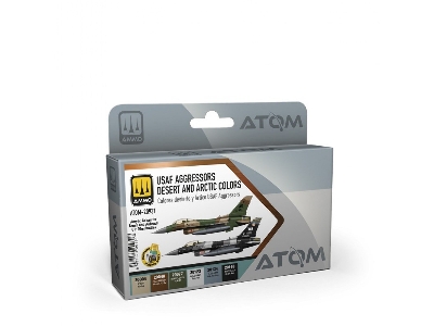 Atom-20931 Usaf Aggressors Desert And Artic Colors Set - zdjęcie 1