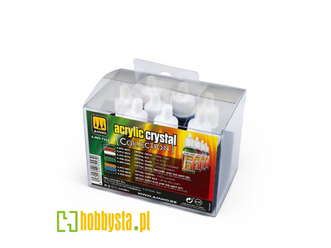 A.Mig 7553 Ammo Collections: Crystal Colors Set - zdjęcie 1