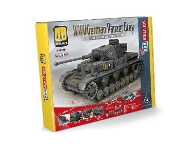 Solution Box Mini 33 - German Wwii  Panzer Grey (Multilingual) - zdjęcie 1