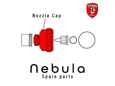 Nozzle Cap For Nebula Airbrush (Part 2) - zdjęcie 1