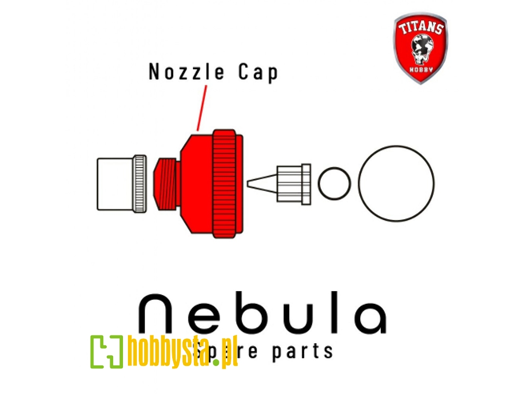 Nozzle Cap For Nebula Airbrush (Part 2) - zdjęcie 1