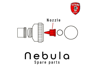 Nozzle For Nebula Airbrush (Part 3) - zdjęcie 1