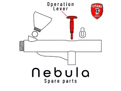 Operation Lever For Nebula Airbrush (Part 8) - zdjęcie 1