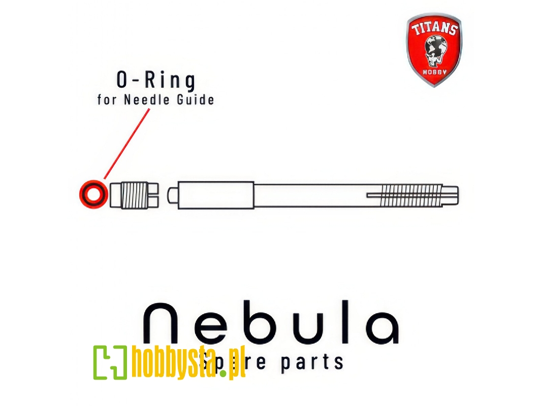 O-ring For Needle Guide For Nebula Airbrush (Part 11) - zdjęcie 1