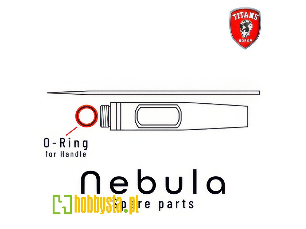 O-ring For Handle For Nebula Airbrush (Part 18) - zdjęcie 1
