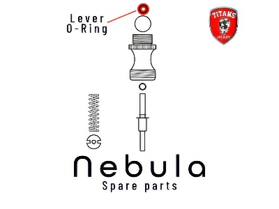 Lever O-ring For Nebula Airbrush (Part 21) - zdjęcie 1