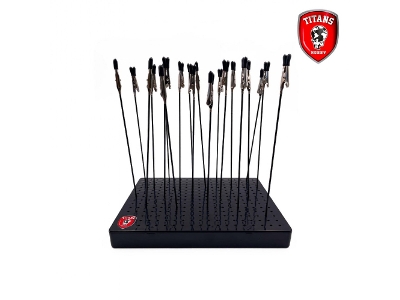 Set Of 10 Crocodile Clampers - zdjęcie 2