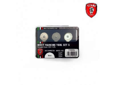 Rivet Maker Tool Set No.5 For Scales 1:32 And 1:24 - zdjęcie 3