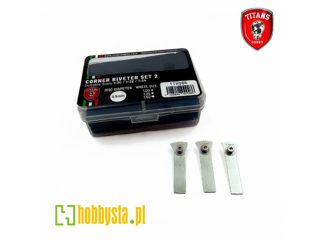Rivet Maker Tool Set No.2 For Scales 1:35 / 1:32 And 1:24 - zdjęcie 1