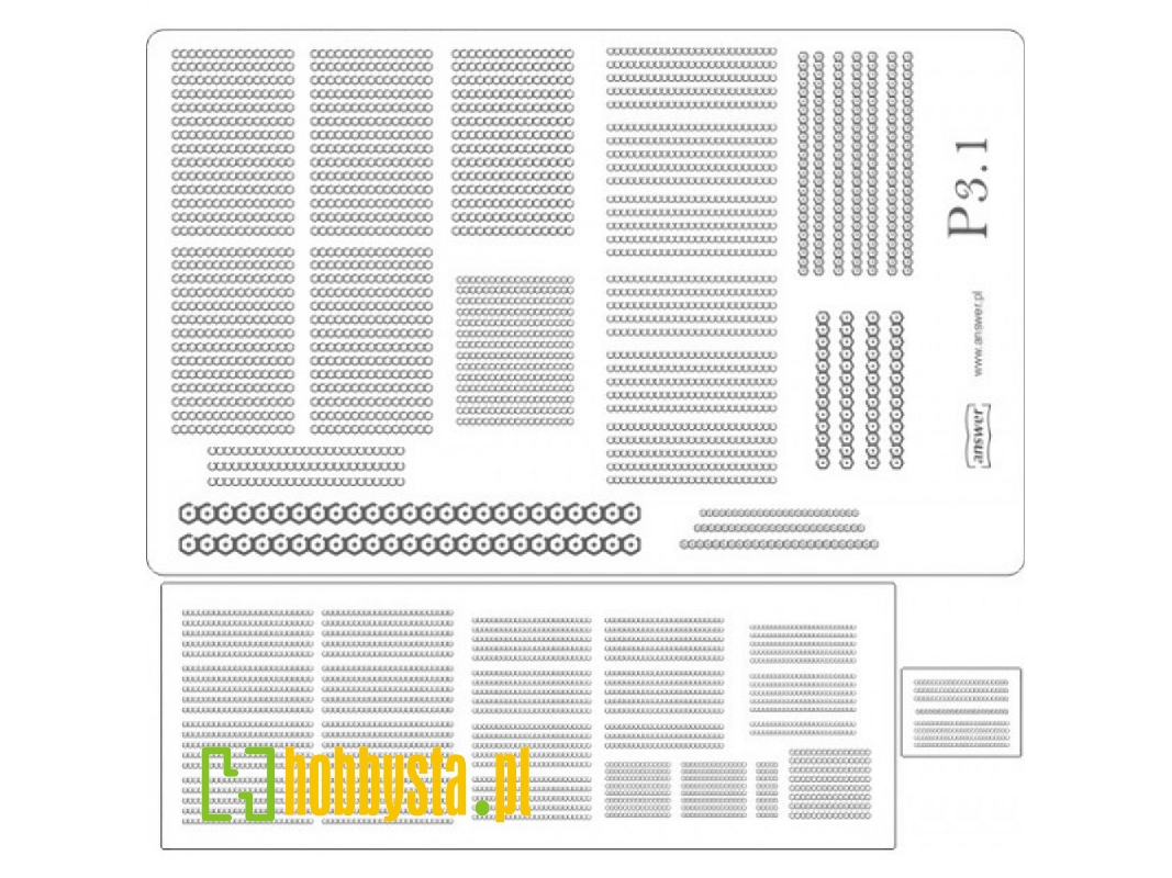 Parowóz P3 - Zestaw śrub I Nakrętek - zdjęcie 1