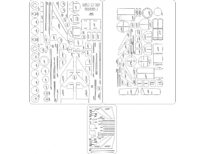 Mig-21 Mf - Szkielet - zdjęcie 1