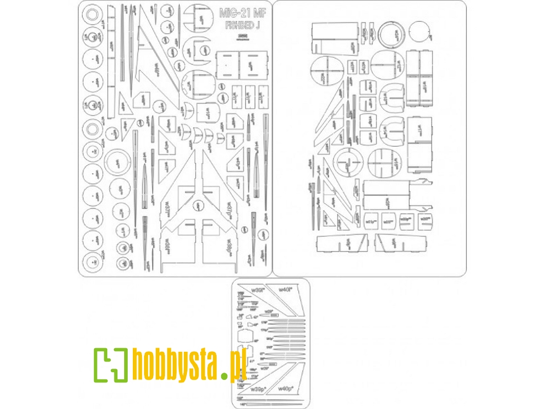 Mig-21 Mf - Szkielet - zdjęcie 1