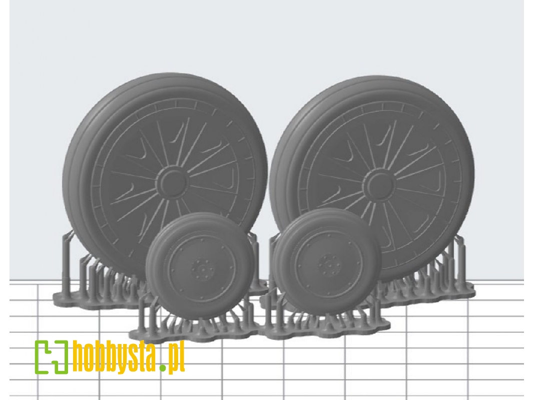 Northrop F-89j Scorpion - Zestaw Kół - zdjęcie 1