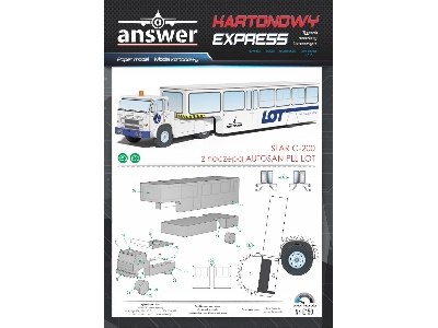 Star C-200 Z Naczepą Autosan Pll Lot - zdjęcie 2