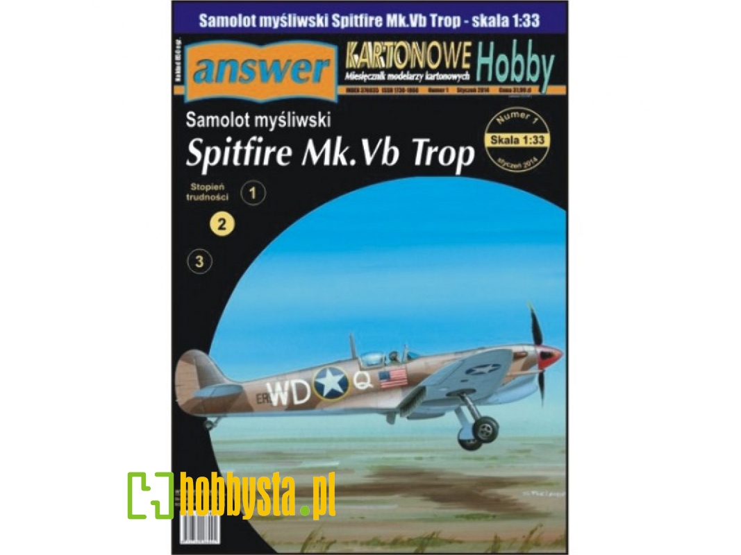 Spitfire Mk.Vb Trop - Samolot Myśliwski - zdjęcie 1