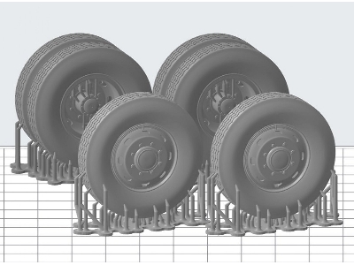 Star 28 Sm-3 - Zestaw Kół - zdjęcie 1