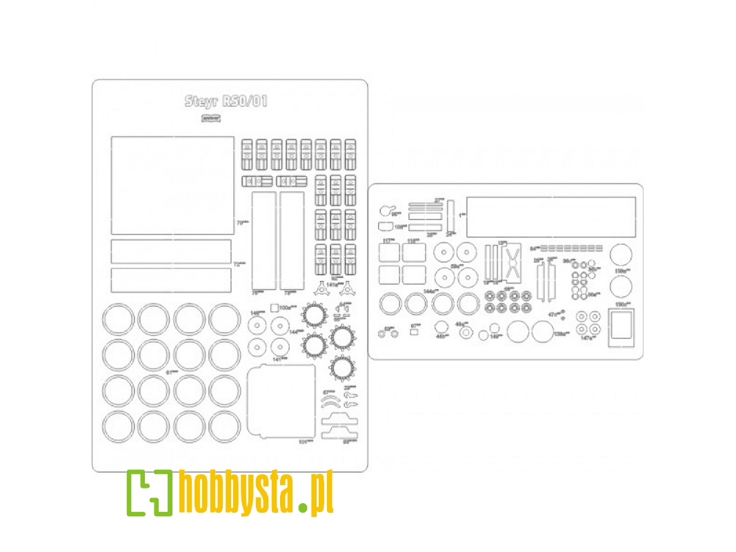 Steyr Rso/01 - Szkielet - zdjęcie 1