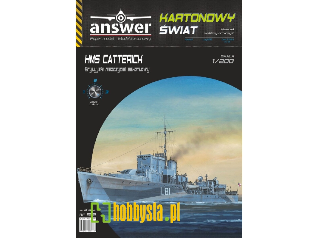 Hms Catterick - Brytyjski Niszczyciel Eskortowy - zdjęcie 1