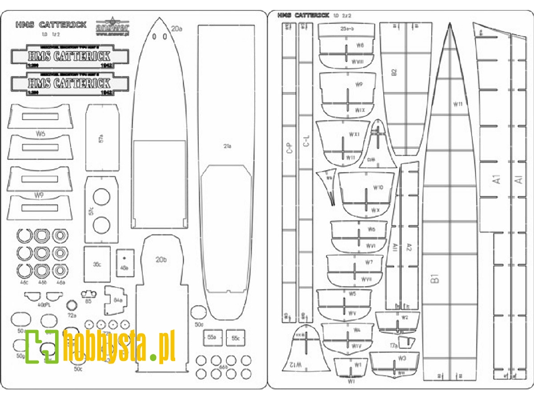 Hms Catterick - Szkielet - zdjęcie 1
