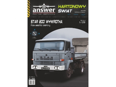 Star 200 Wywrotka - Polski Samochód Ciężarowy - zdjęcie 1
