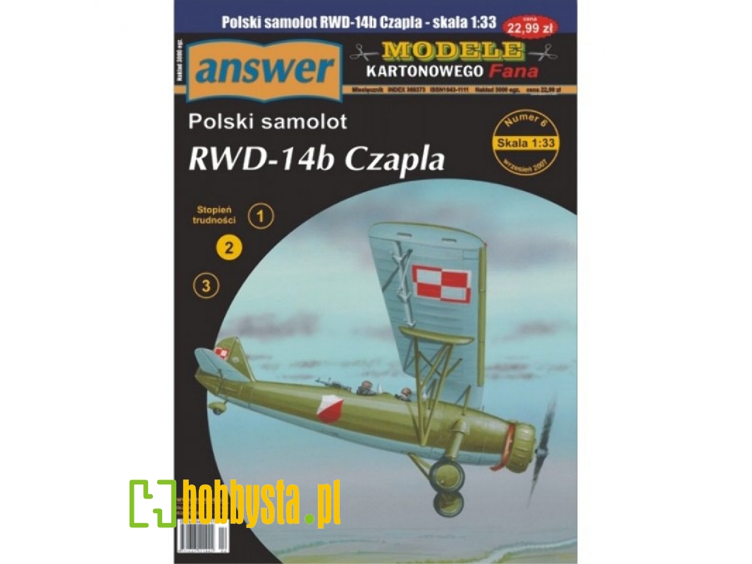 Rwd-14b Czapla - Polski Samolot - zdjęcie 1