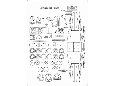 Avia Cs-199 - Szkielet, Detale - zdjęcie 1