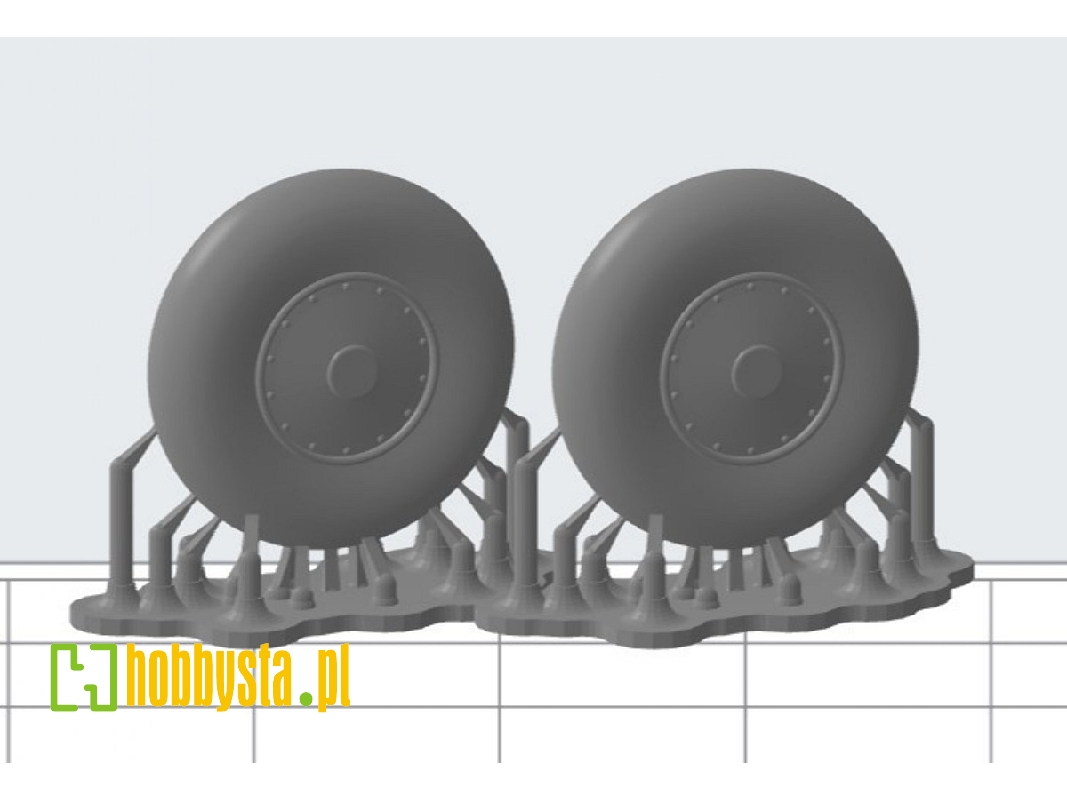 Rwd-8 Luftwaffe - Zestaw Kół - zdjęcie 1