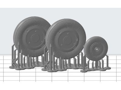 Su-7/9 - Zestaw Kół - zdjęcie 1